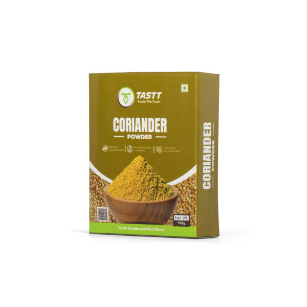 TASTT Coriander Powder (Dhania) – 100 Grams, Pure, Fresh & Aromatic Spice for Cooking - Image 3