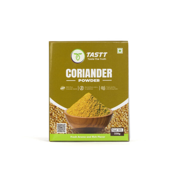 TASTT Coriander Powder (Dhania) – 250 Grams, Pure, Fresh & Aromatic Spice for Cooking - Image 2