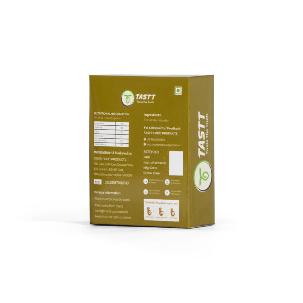 TASTT Coriander Powder (Dhania) – 250 Grams, Pure, Fresh & Aromatic Spice for Cooking - Image 4
