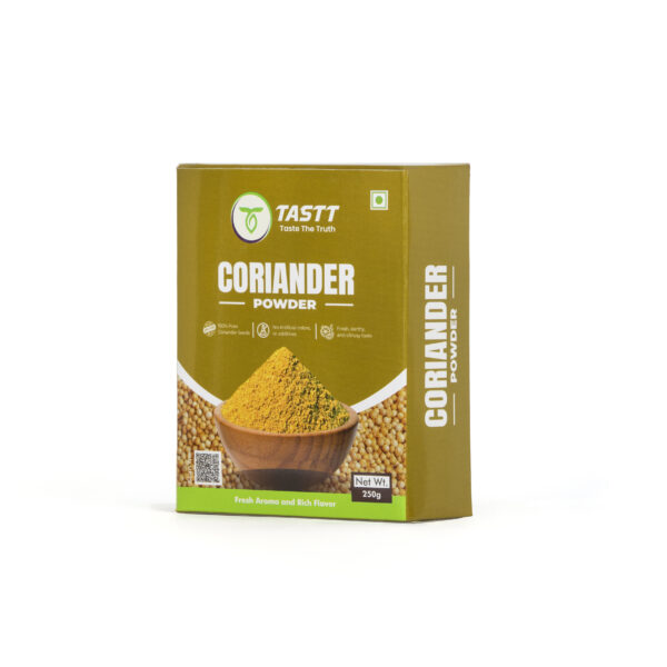 TASTT Coriander Powder (Dhania) – 250 Grams, Pure, Fresh & Aromatic Spice for Cooking - Image 5